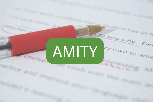 Amity assignments and project