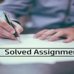 Solved Assignments